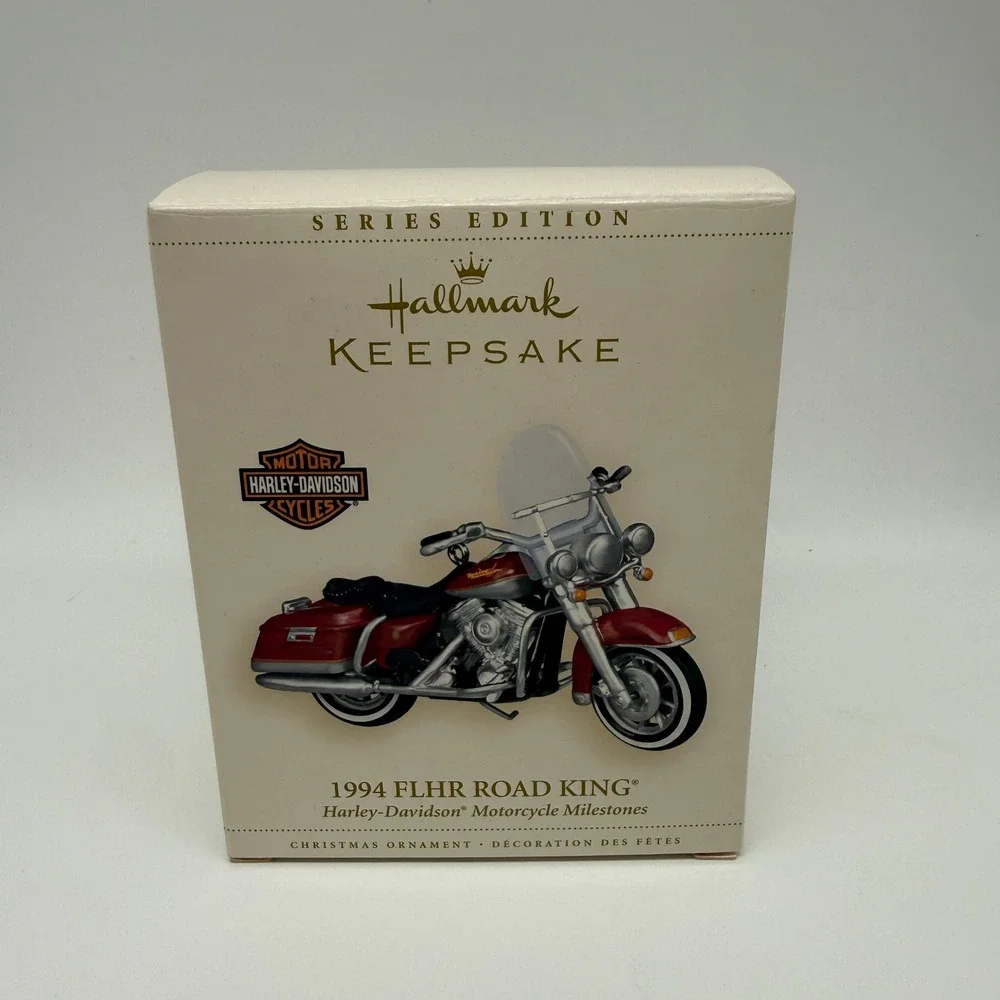 Hallmark OrnamentRed 1994 FLHR Road King Harley-Davidson Die-Cast 2006